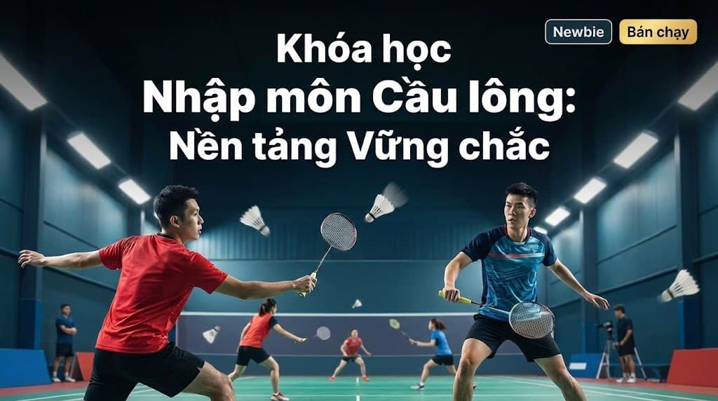 Khóa học Nhập môn Cầu lông: Nền tảng Vững chắc